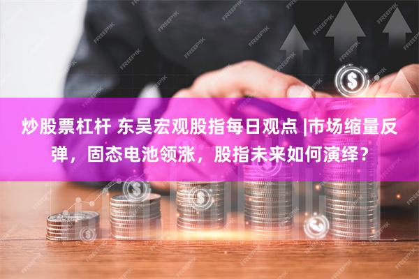 炒股票杠杆 东吴宏观股指每日观点 |市场缩量反弹，固态电池领涨，股指未来如何演绎？