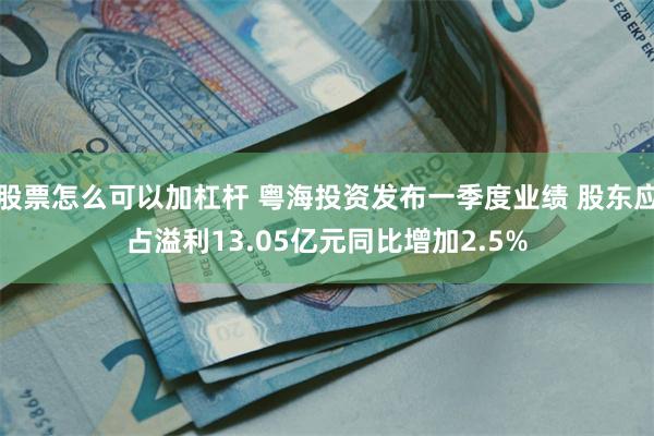 股票怎么可以加杠杆 粤海投资发布一季度业绩 股东应占溢利13.05亿元同比增加2.5%